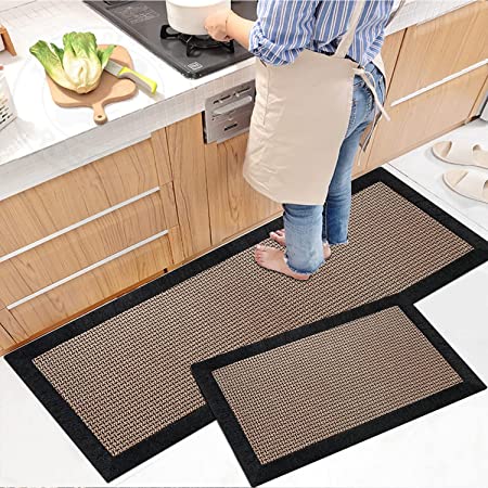 Washable Kitchen Rugs Non Slip - Rubber Kitchen Floor Mats
