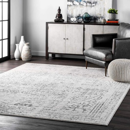 Vintage Area Rug Grey