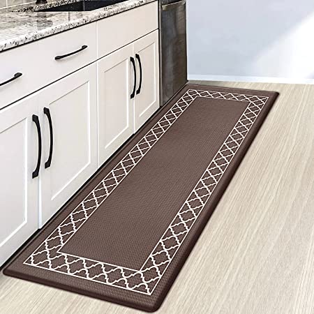 Kitchen Mat for Floor, 59-inch Long Kitchen Rug 0.47 inch Thick Coushiond Anti-Fatigue Mat No Skid Easy Clean Kitchen Rug and Mats