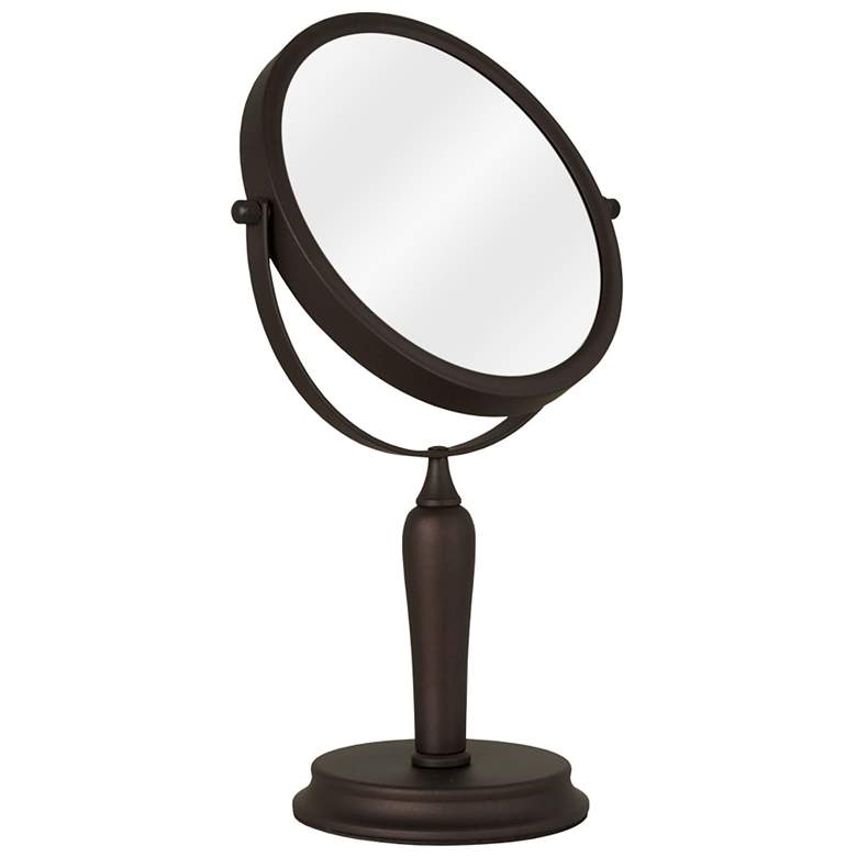 Anaheim Oil-Rubbed Bronze 5X/1X Swivel Vanity Mirror