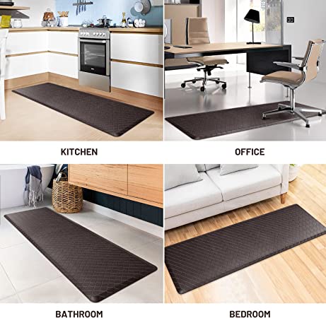 Padded Kitchen Mat Kitchen Rug, 50x80cm, Non-slip Waterproof Kitchen Rugs  And Rugs Rugged Ergonomic Comfort Mat For Kitchen, Home Floor, Office,  Sink