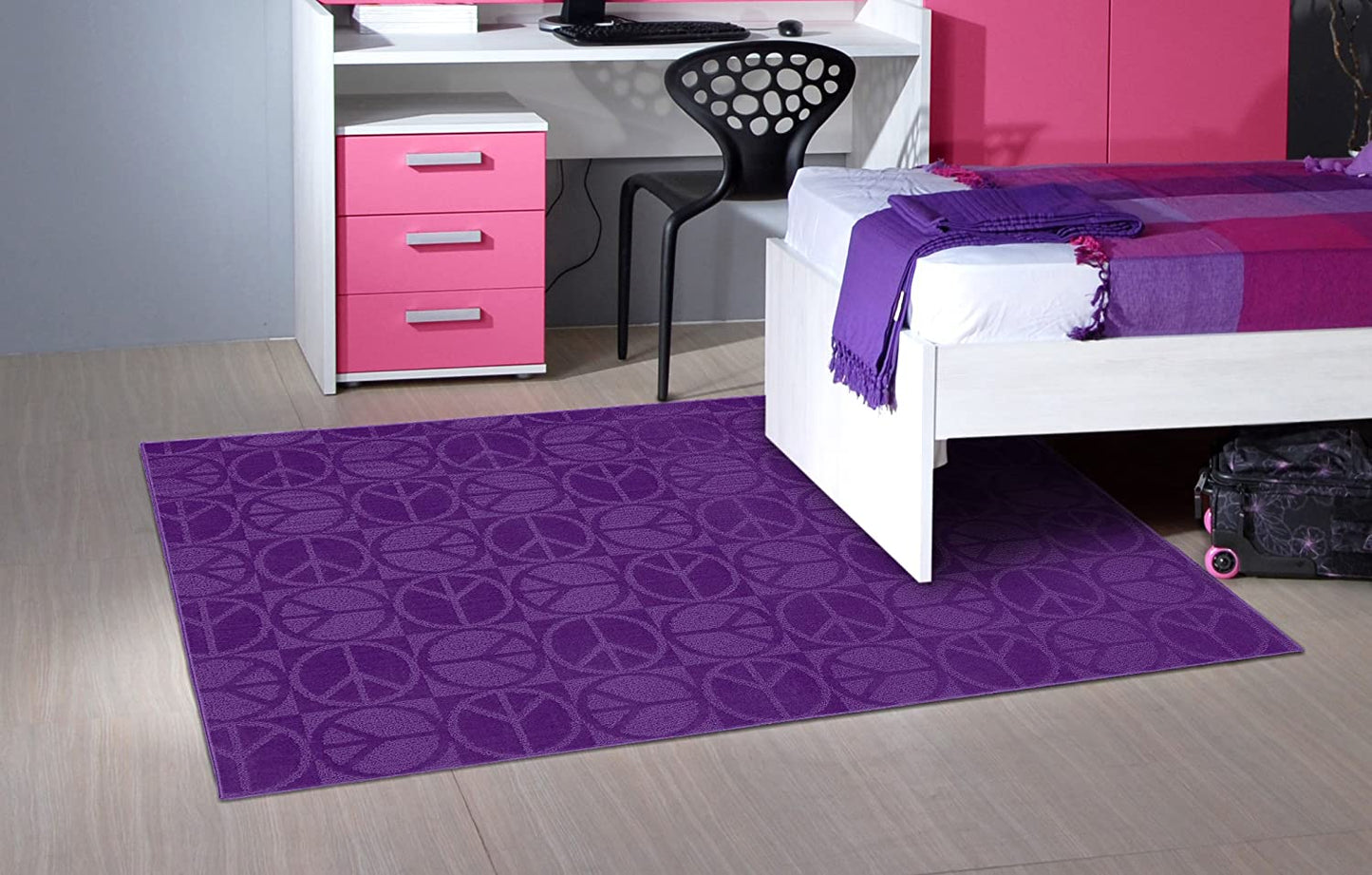 Large Peace Area Rug
