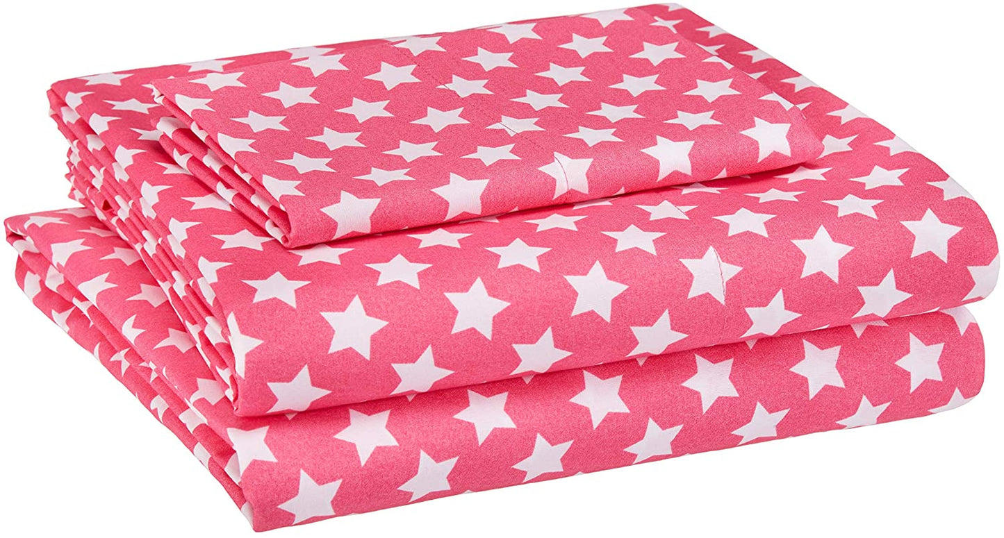 Kid's Sheet Set - Soft, Easy-Wash Lightweight Microfiber