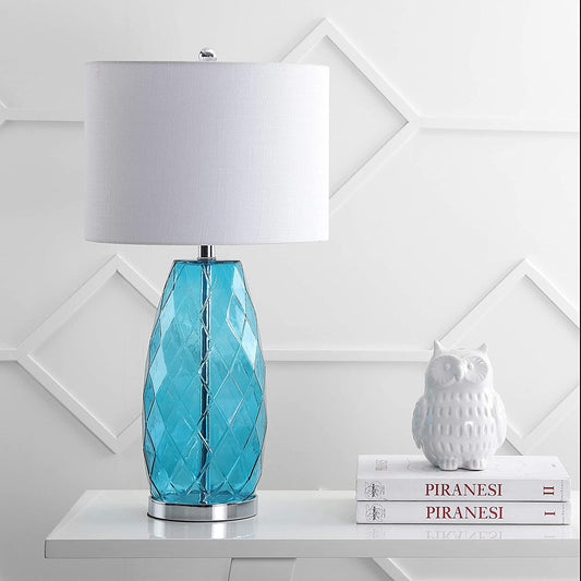 Juliette Glass/Metal LED Lamp