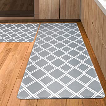 Kitchen Rug Anti Fatigue Mats for Kitchen Floor, TEMASH Kitchen Rugs a –  Modern Rugs and Decor