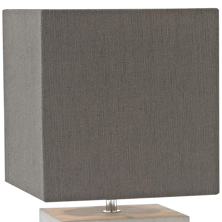 Dimond Brocke 15" High Polished Concrete Accent Table Lamp