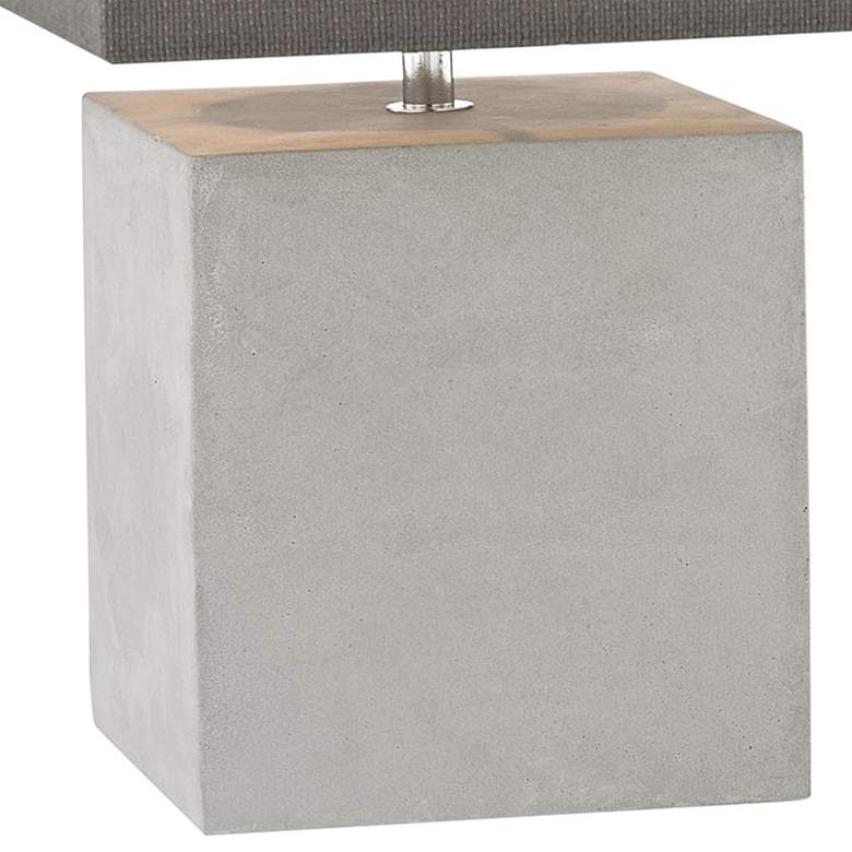 Dimond Brocke 15" High Polished Concrete Accent Table Lamp