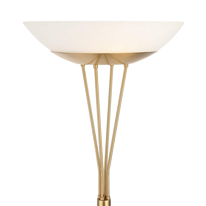 Possini Euro Ventura Light Blaster Torchiere Floor Lamp