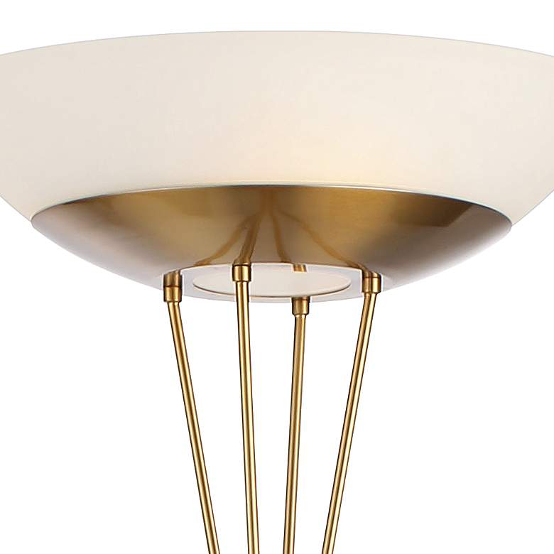 Possini Euro Ventura Light Blaster Torchiere Floor Lamp