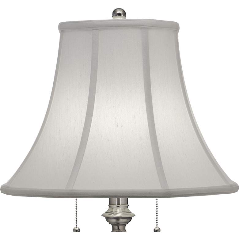 Halstead Antique Nickel Metal Table Lamp