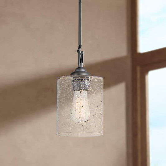 Maxim Stonehenge 5 1/2" Wide Bronze Mini Pendant Light