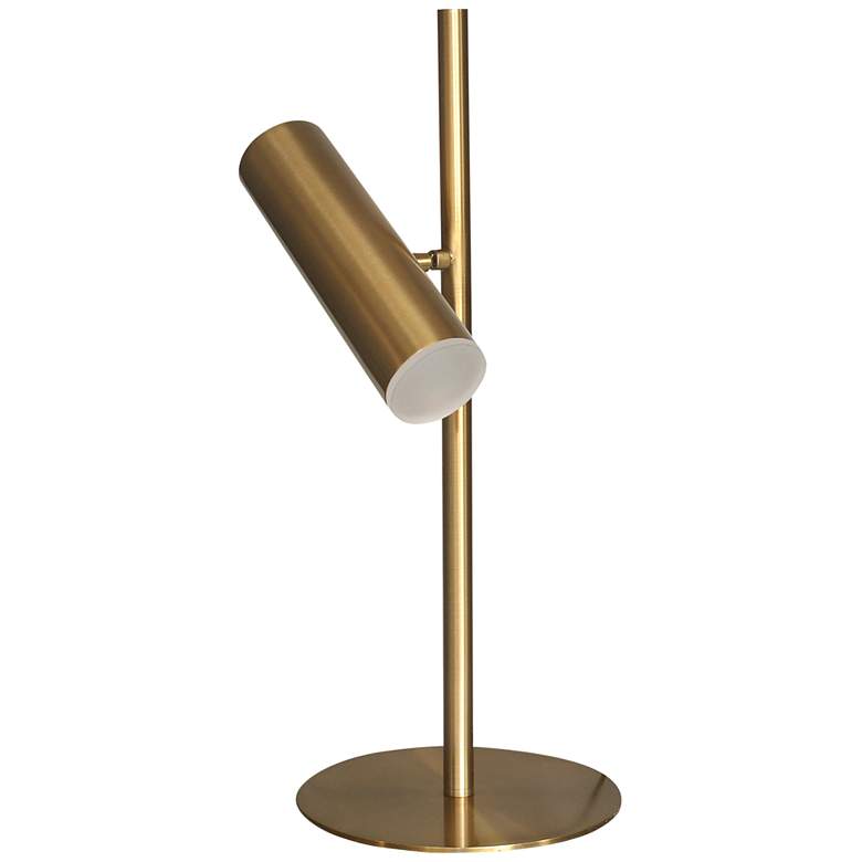 Constance 19 3/4" High Aged Brass LED Accent Table Lamp