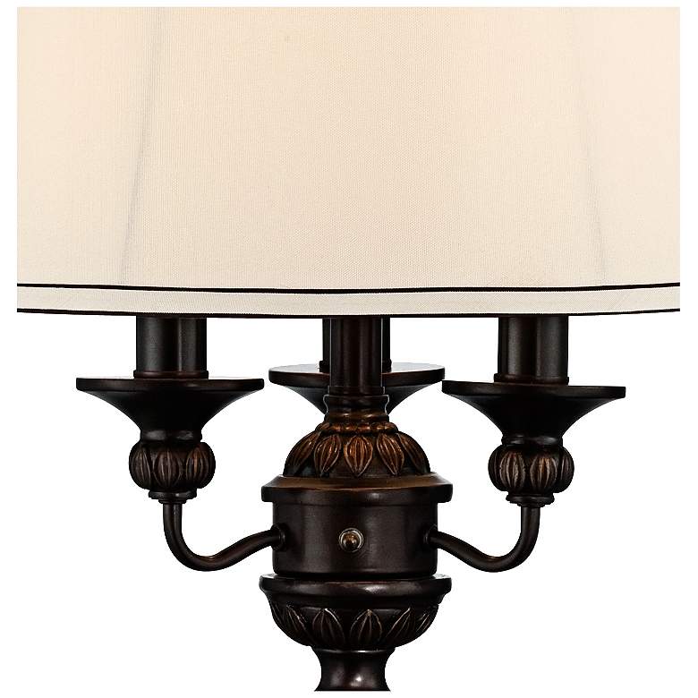 Kathy Ireland Mulholland Traditional Lamp with Table Top Dimmer