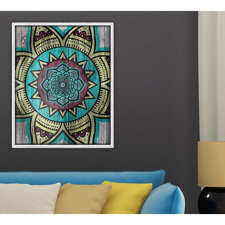 Bohemian II 21" High Framed Giclee Wall Art