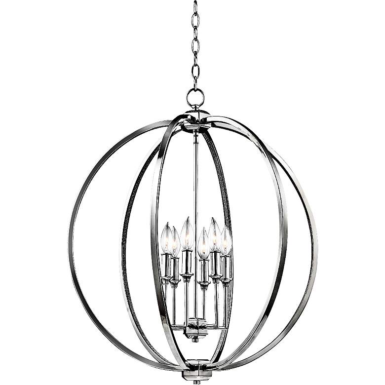 Feiss Corrine 11 1/4" Wide Oiled Orb Mini Pendant