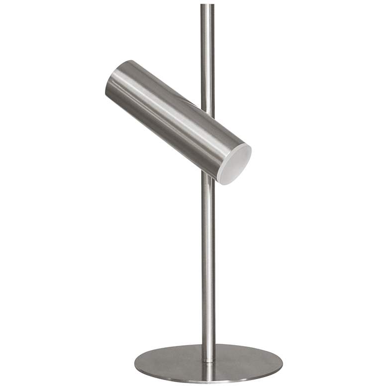 Constance 19 3/4" High Satin Chrome LED Accent Table Lamp