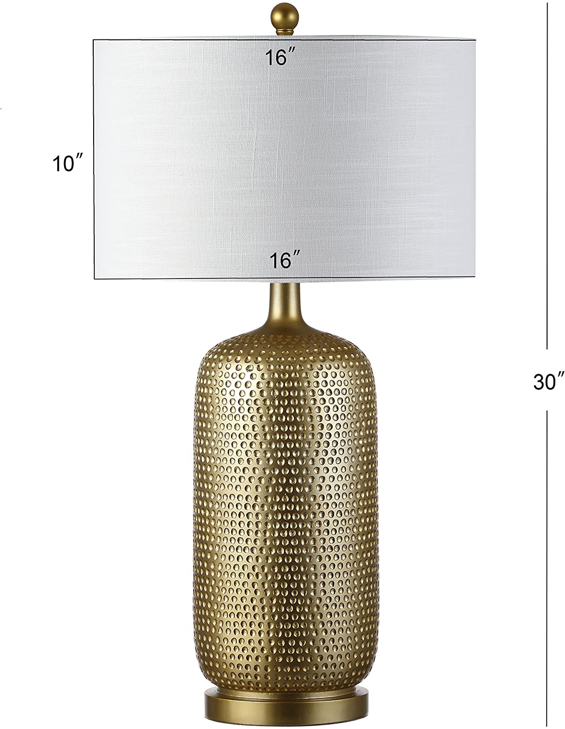 Sophia 30" Resin LED Lamp Gold