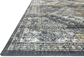 Loloi II Skye Collection SKY-01 Blush / Grey, Traditional 7'-6" x 9'-6" Area Rug