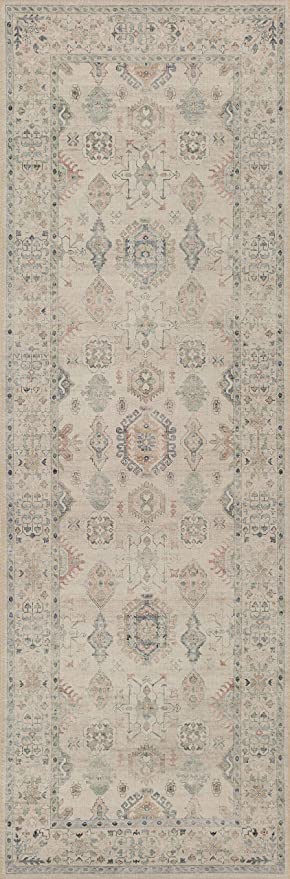 Loloi II Hathaway HTH-07 Multi Traditional Area Rug 7'-6" x 9'-6"