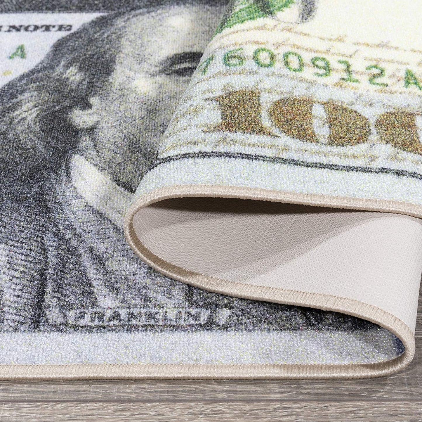Hundred Dollar Bill Runner Rug, 22