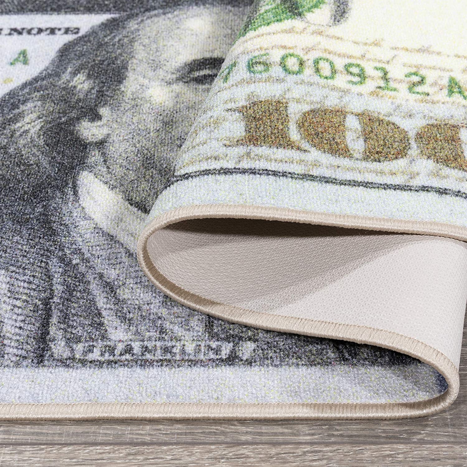 Hundred Dollar Bill Runner Rug, 22