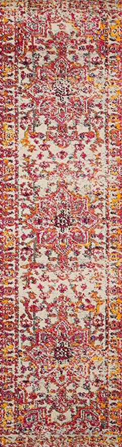 Loloi II Nadia NN-01 Ivory / Multi Transitional Area Rug 8'-0" x 11'-0"