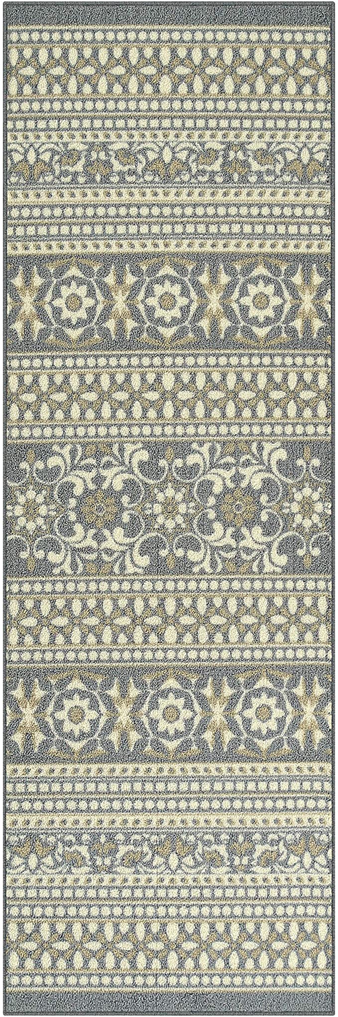 Maples Rugs Zoe Area Rugs for Living Room & Bedroom [Made in USA], 5 x 7, Grey