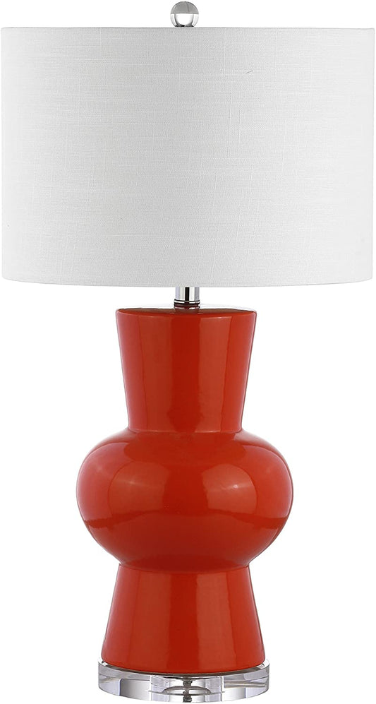 Julia Ceramic LED Table Lamp Coral