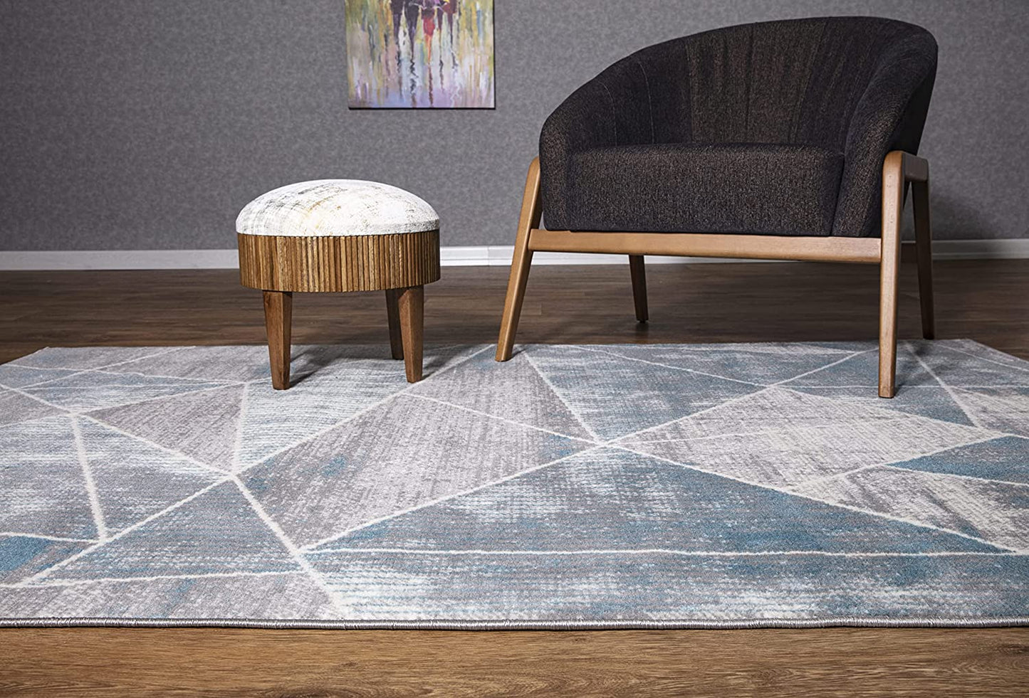 Basel Geometric Modern Area Rug