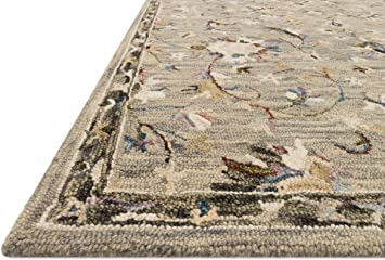 Loloi II Beatty BEA-01 Grey Traditional Area Rug 7'-9" x 9'-9"