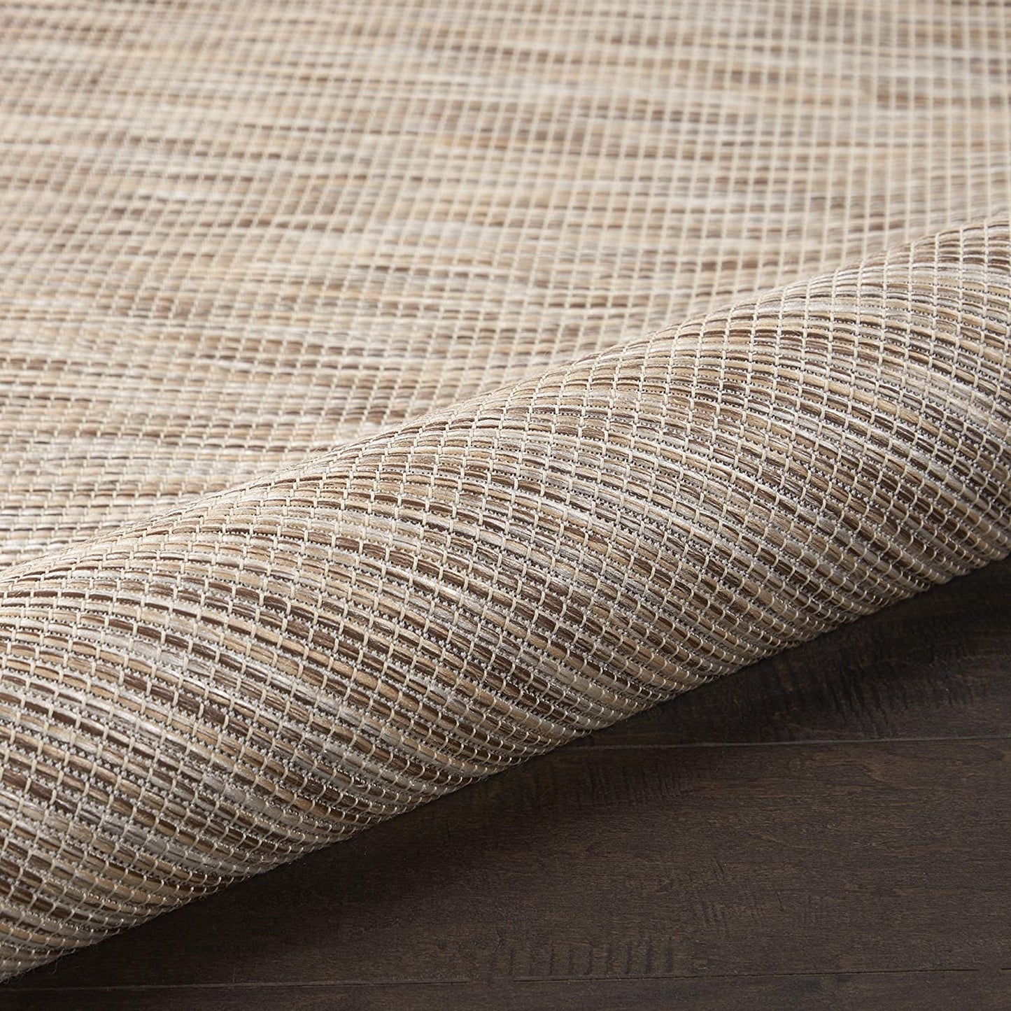 Positano Flat-Weave Indoor/Outdoor Beige Area Rug