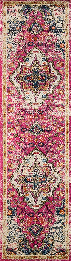 Loloi II Nadia NN-01 Ivory / Multi Transitional Area Rug 8'-0" x 11'-0"