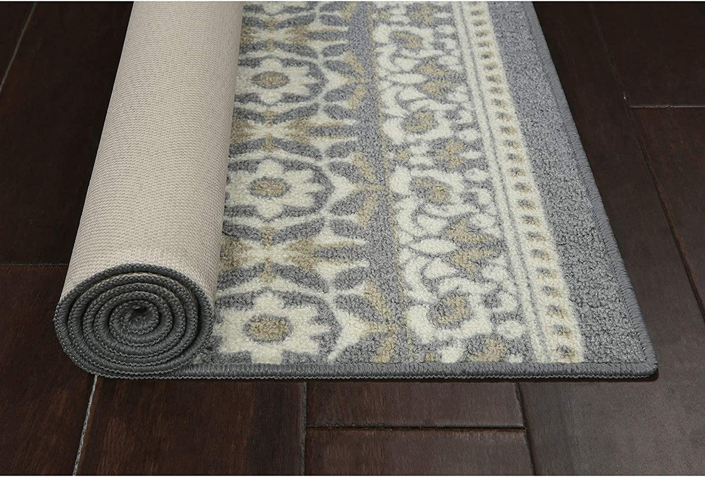 Maples Rugs Zoe Area Rugs for Living Room & Bedroom [Made in USA], 5 x 7, Grey