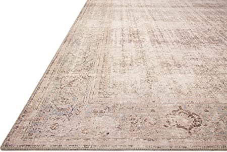 Amber Lewis x Loloi Georgie Collection GER-02 Ocean / Sand 7'6" x 9'6" Area Rug