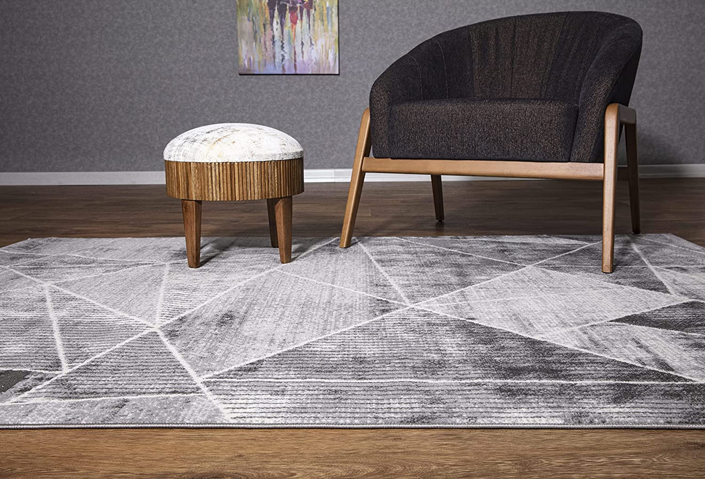Basel Geometric Modern Area Rug