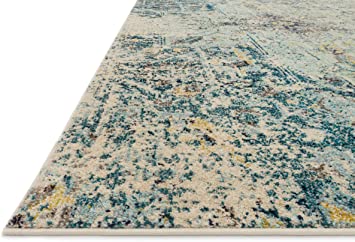 Loloi II Nadia NN-01 Ivory / Multi Transitional Area Rug 8'-0" x 11'-0"