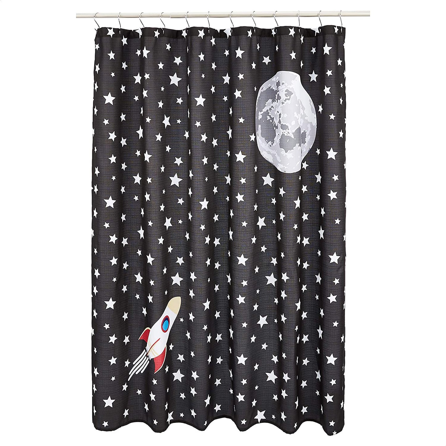 Kids Bathroom Shower Curtain - 72 Inch