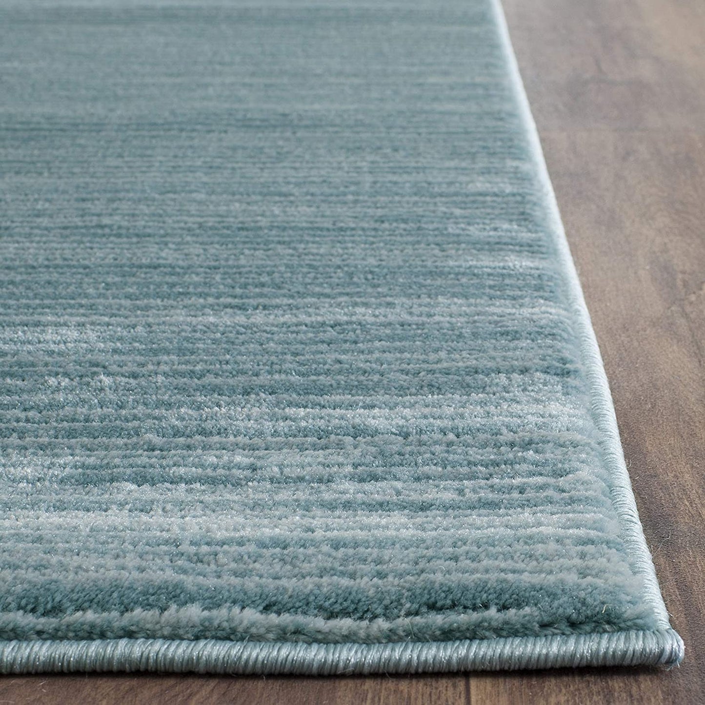 Safavieh Vision Collection VSN606B Modern Ombre Tonal Chic Non-Shedding Stain Resistant Living Room Bedroom Area Rug, 3' x 5', Aqua Kais