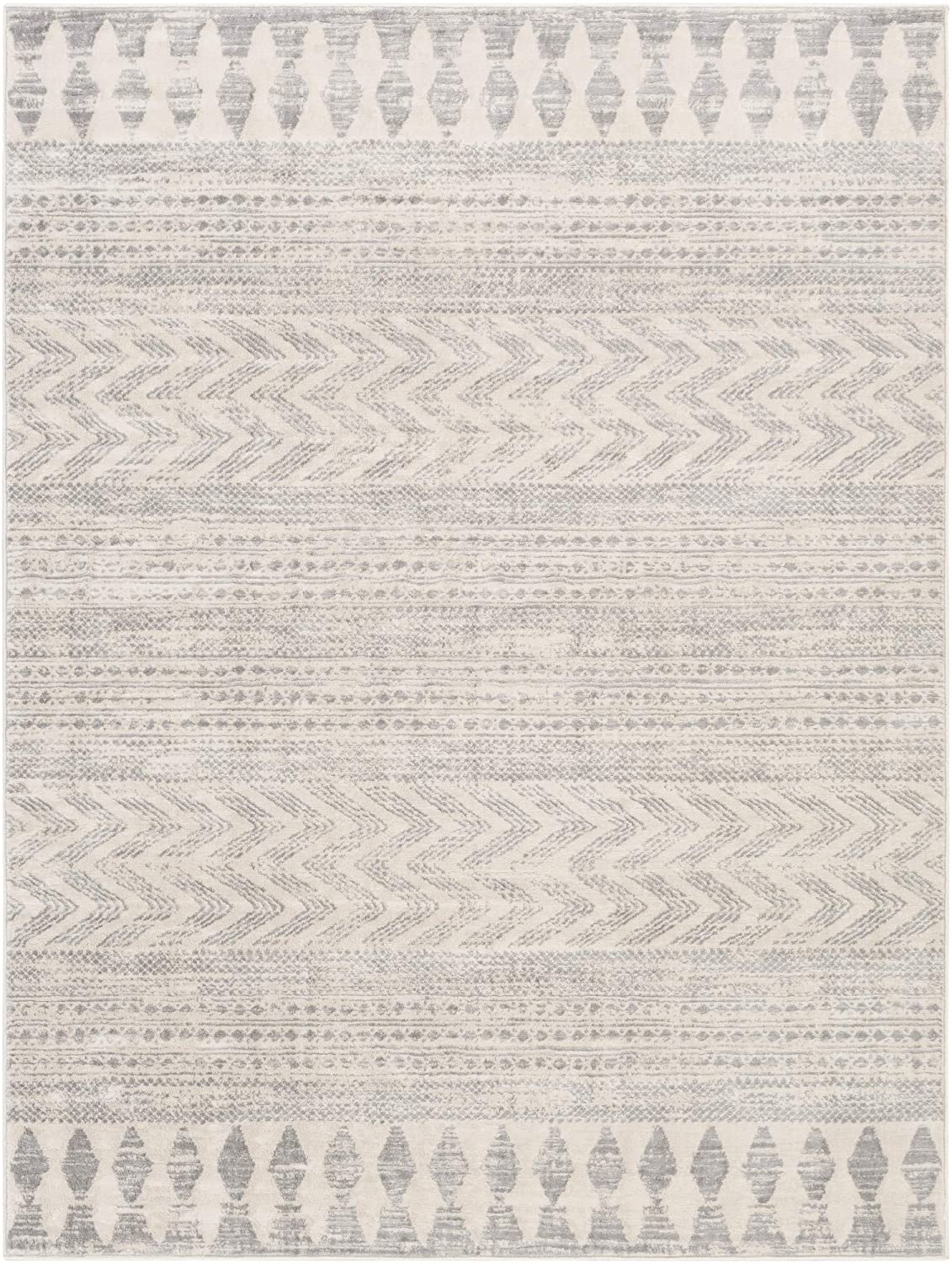 Aveline Soft Area Rug Light Gray