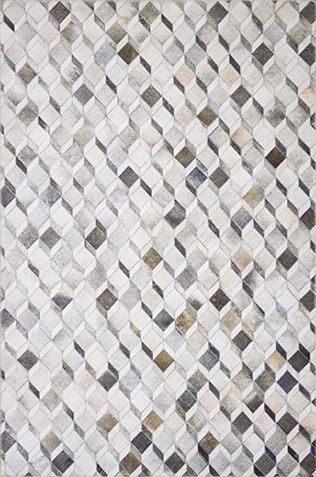 Loloi II Maddox Collection MAD-06 Charcoal / Grey, Contemporary 2'-3" x 3'-9" Accent Rug