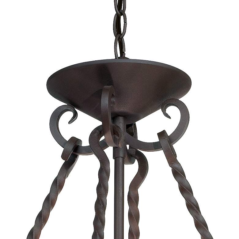 Natural Mica Collection 17" Wide Pendant Chandelier