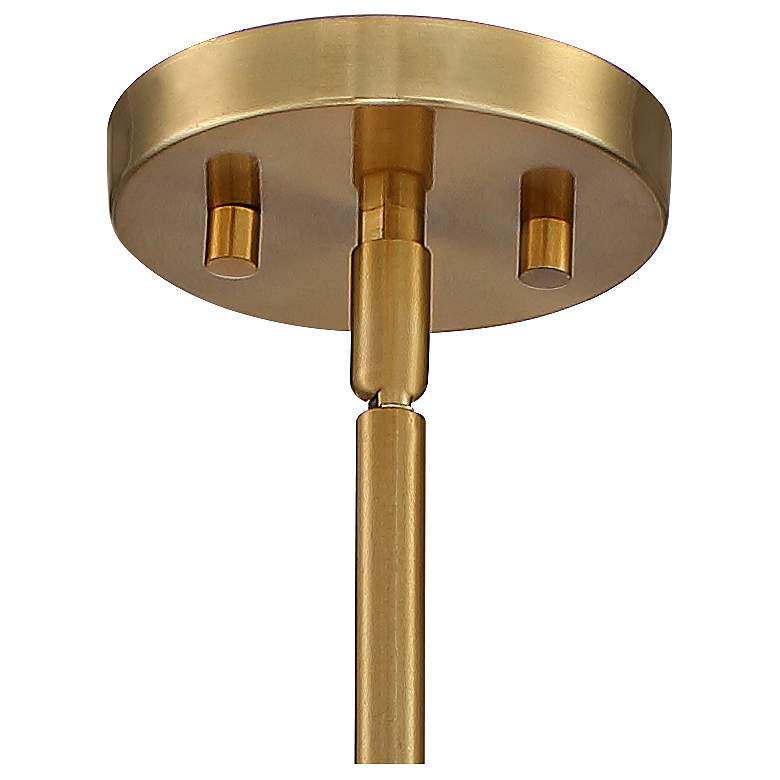 Desirae 21 1/4" Wide Warm Antique Brass 5-Light Pendant Light