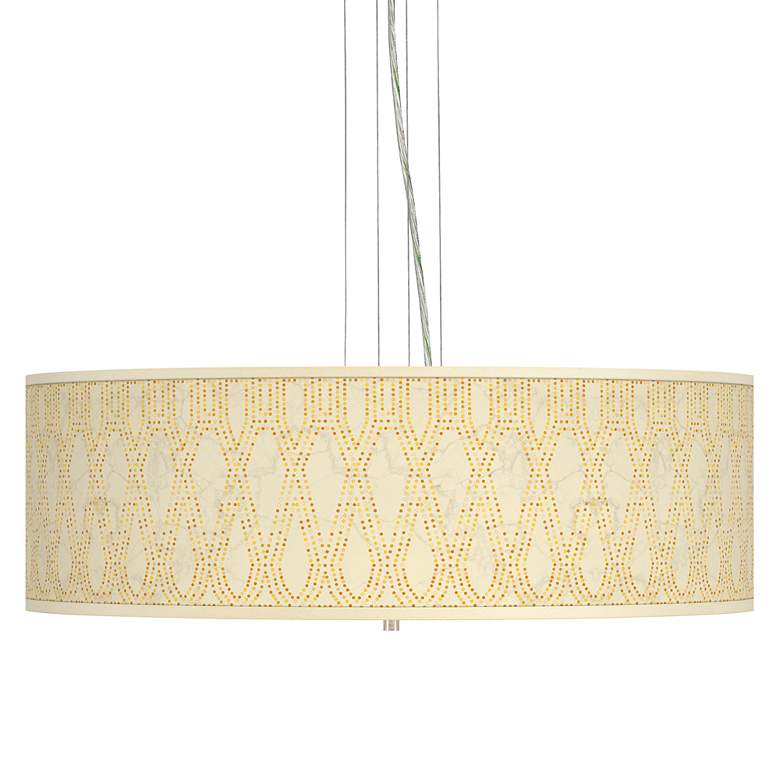 Giclee 24" Wide 4-Light Pendant Chandelier