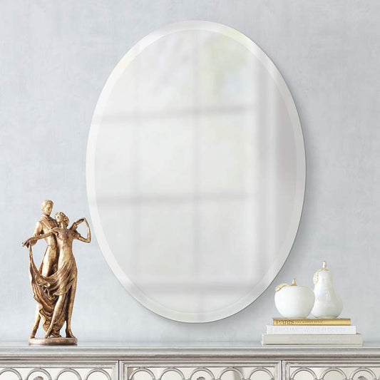 Oval Regency 24" x 36" Beveled Wall Mirror