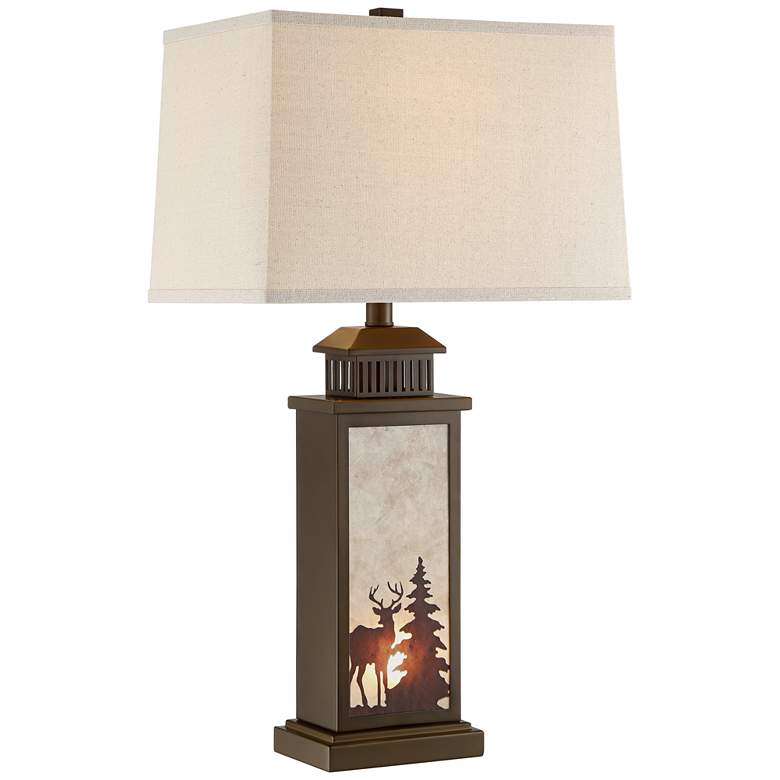 Alpine Night Light Lantern Table Lamp by John Timberland