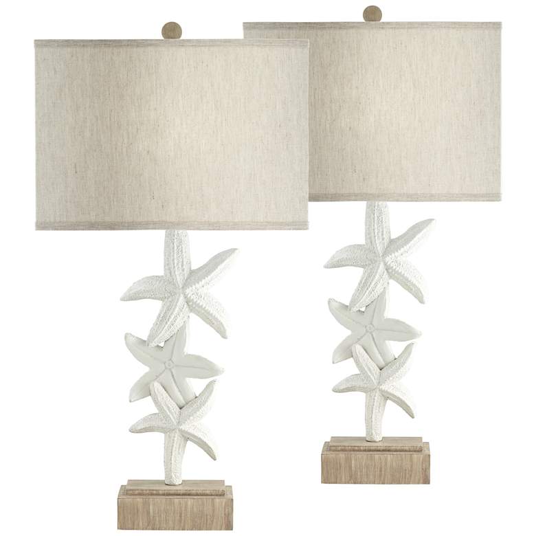 Seastar Sonata Coastal Table Lamps Set of 2