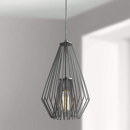 Quintus 9 1/4" Wide Matte Black Mini Pendant Light