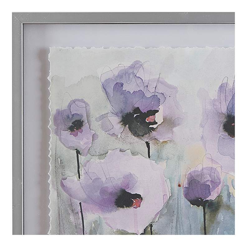 Lilac Blooming Spring 25" Wide Framed Wall Art