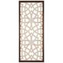 Damask Wood Panel 37 3/4" High Wall Art