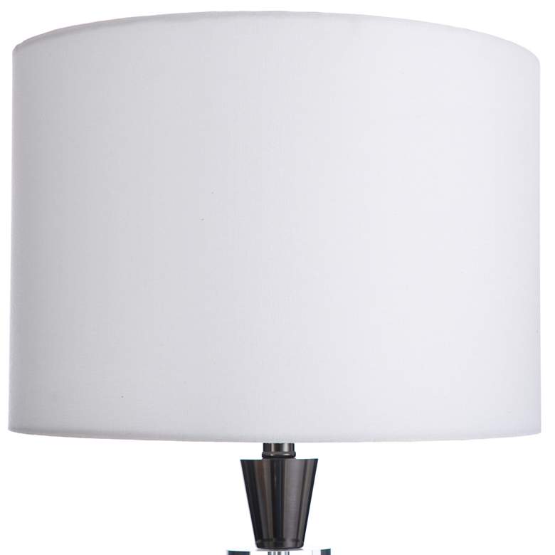 Hilsgrove Molded Round Black Nickel Metal Tripod Table Lamp
